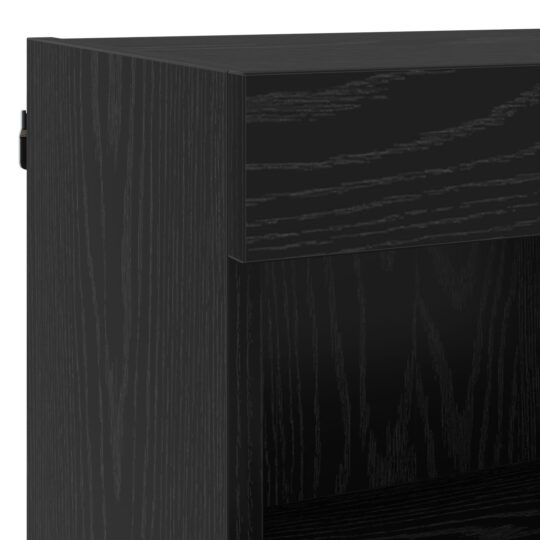 3402985 10 Cabinet TV Pe perete 7 pcs Stejar Negru Lemn compozit 3402985 10