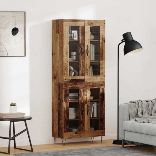 Bufet Lemn Vechi 69,5 x 34 x 180 cm Lemn compozit