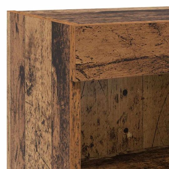 3403610 12 Unități TV de perete cu LED 5 pcs Lemn vechi 40,5 x 30 x 102 cm 3403610 12