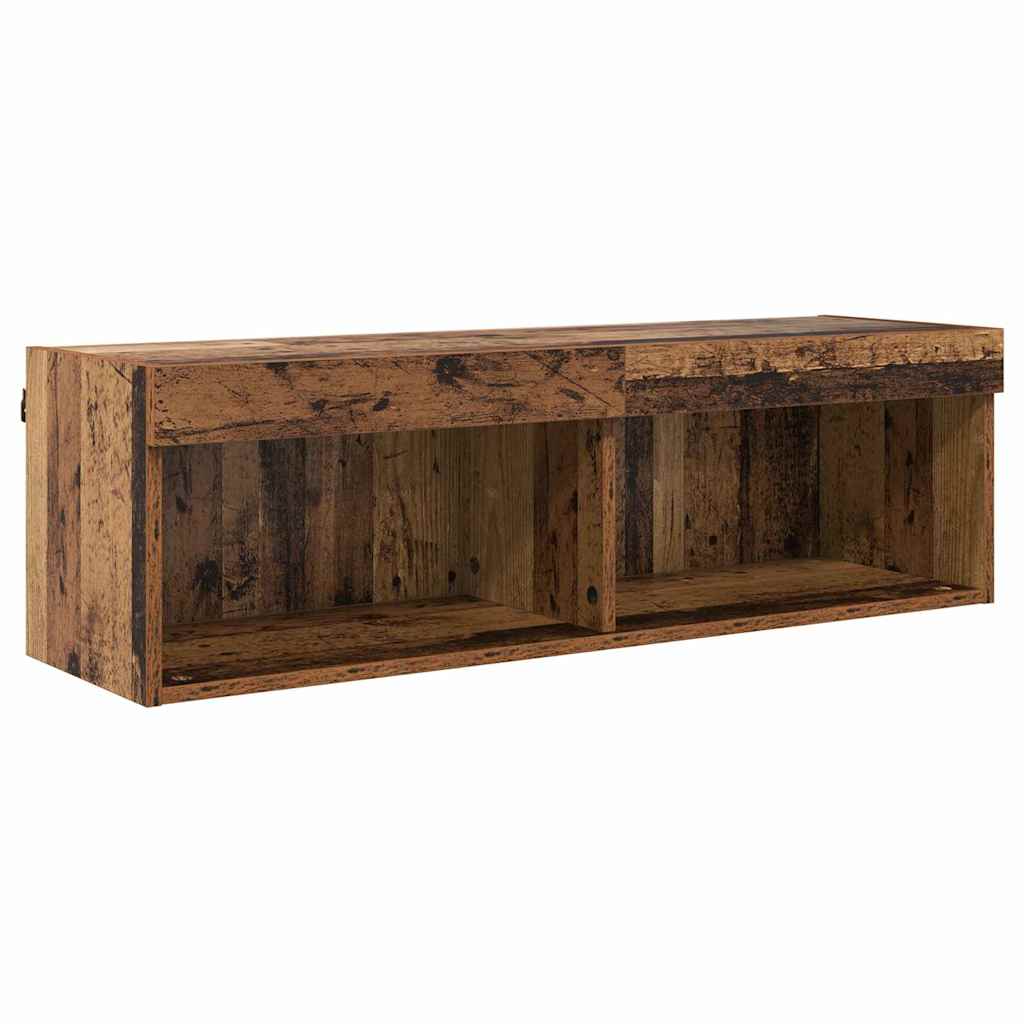 3403610 9 Unități TV de perete cu LED 5 pcs Lemn vechi 40,5 x 30 x 102 cm Unități TV de perete cu LED 5 pcs Lemn vechi 40,5 x 30 x 102 cm - imagine 9