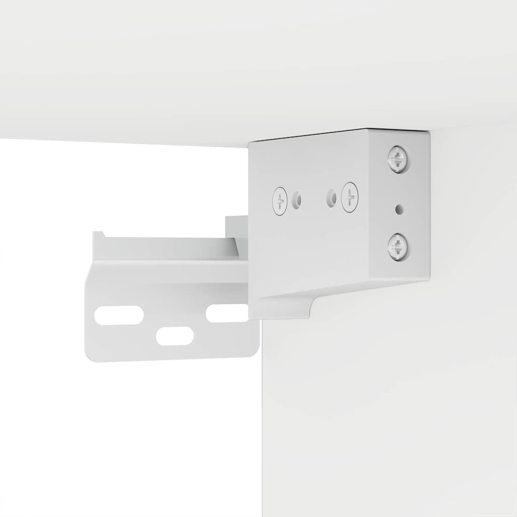 3403840 11 Set de mobilier pentru baie cu sertar 4 pcs Alb Lemn compozit Set de mobilier pentru baie cu sertar 4 pcs Alb Lemn compozit - imagine 11