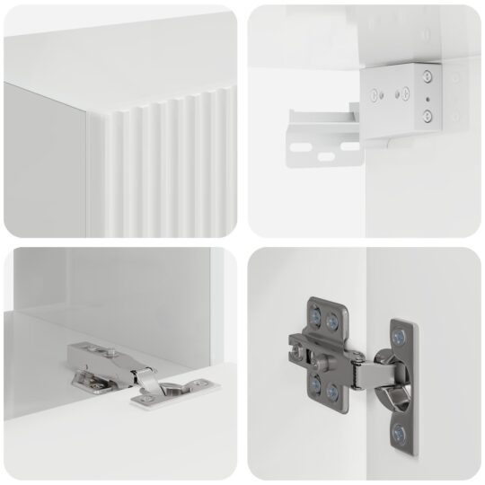 3408911 10 Alb lucios 60 x 31 x 29,5 cm 3408911 10