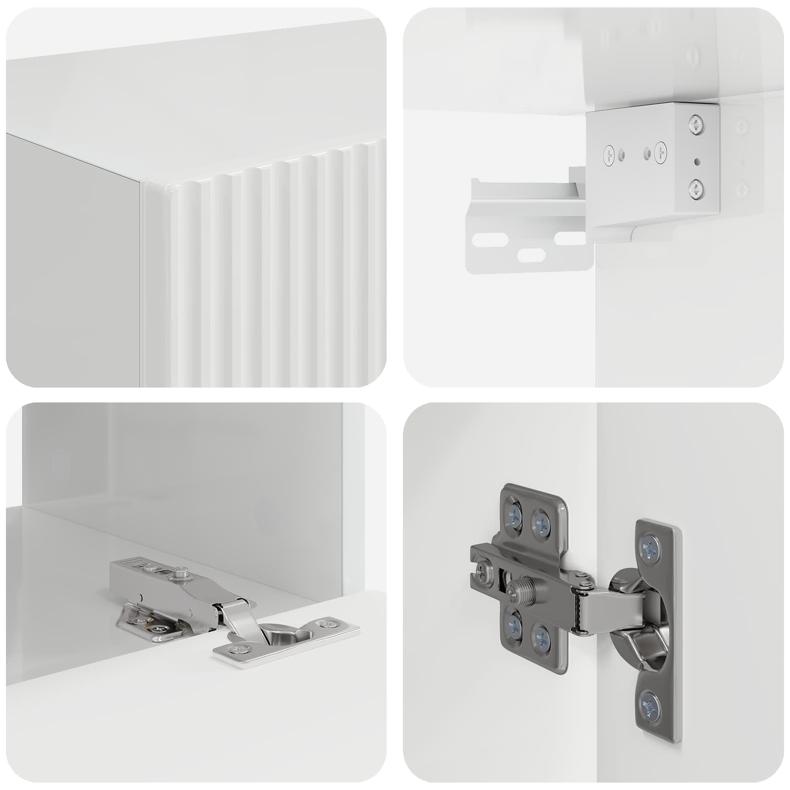 3408911 10 Alb lucios 60 x 31 x 29,5 cm Alb lucios 60 x 31 x 29,5 cm - imagine 10