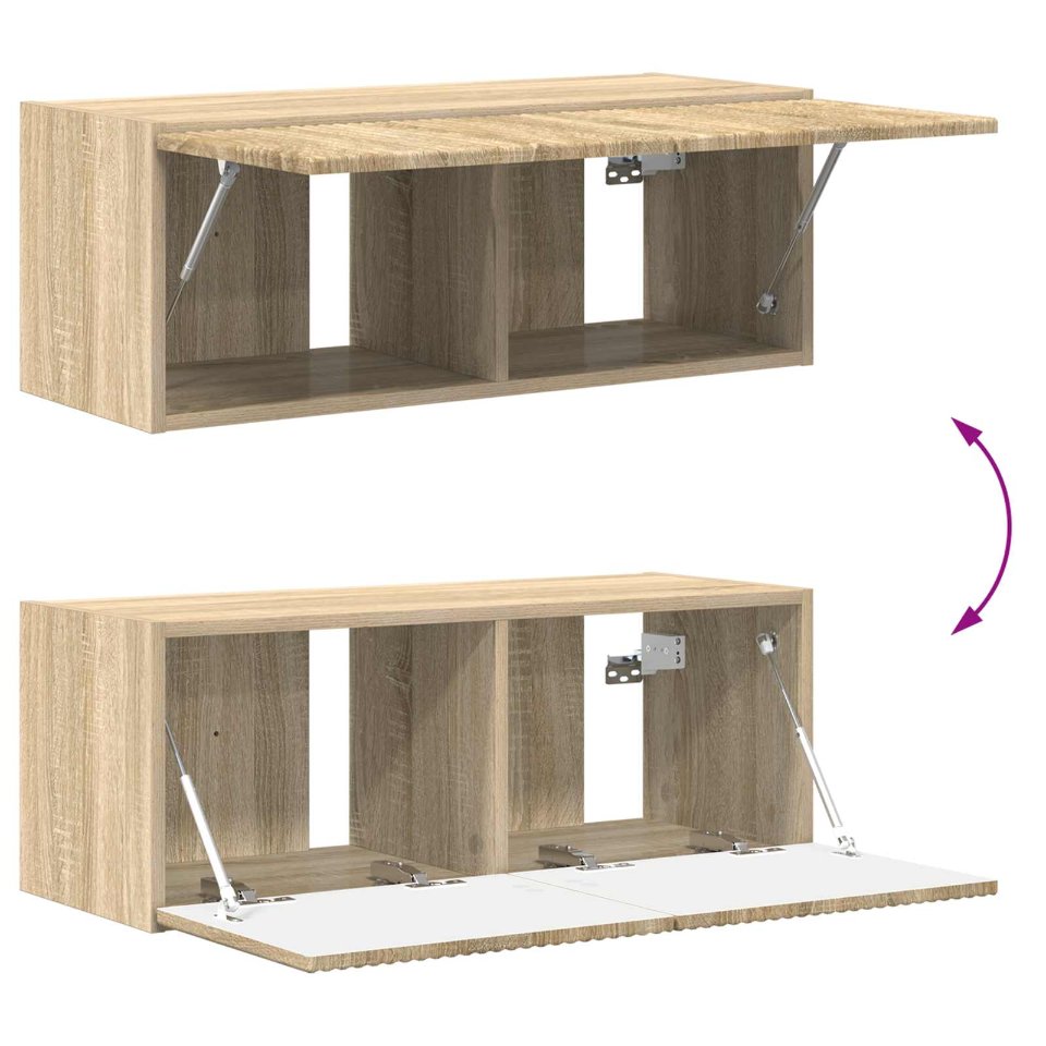 3408918 10 Stejar Sonoma 78,5 x 30 x 29,5 cm Stejar Sonoma 78,5 x 30 x 29,5 cm - imagine 10