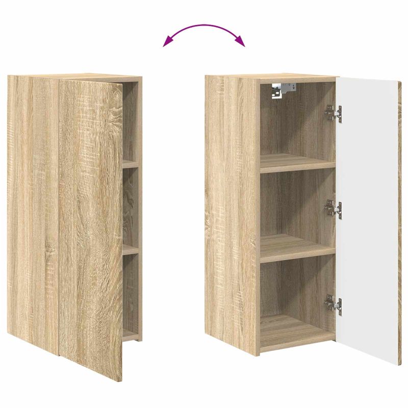 3408918 11 Stejar Sonoma 78,5 x 30 x 29,5 cm Stejar Sonoma 78,5 x 30 x 29,5 cm - imagine 11