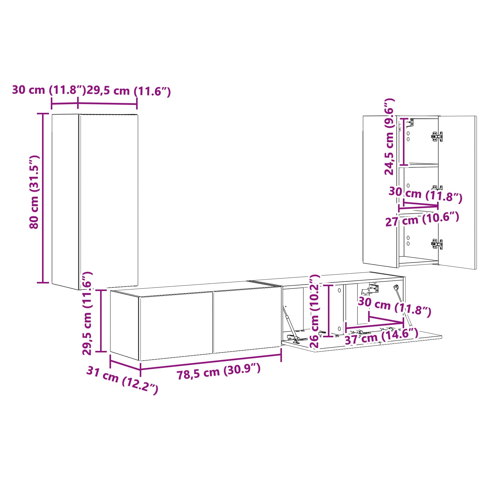 3408919 13 Gri din beton 78,5 x 30 x 29,5 cm Gri din beton 78,5 x 30 x 29,5 cm - imagine 13
