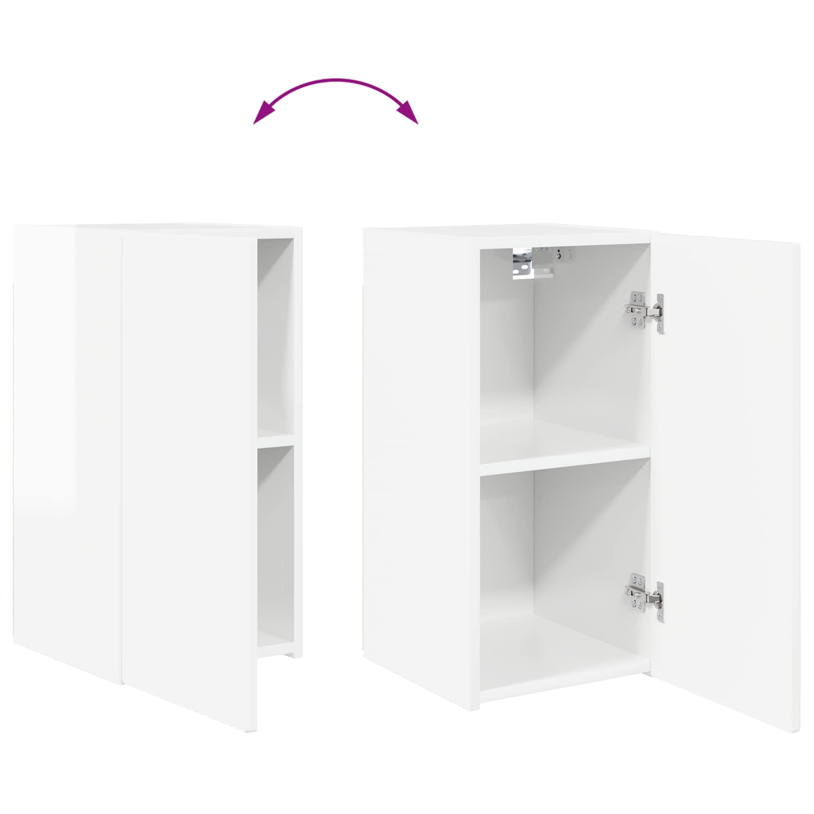 3408938 12 4 pcs Alb lucios 4 pcs Alb lucios - imagine 12