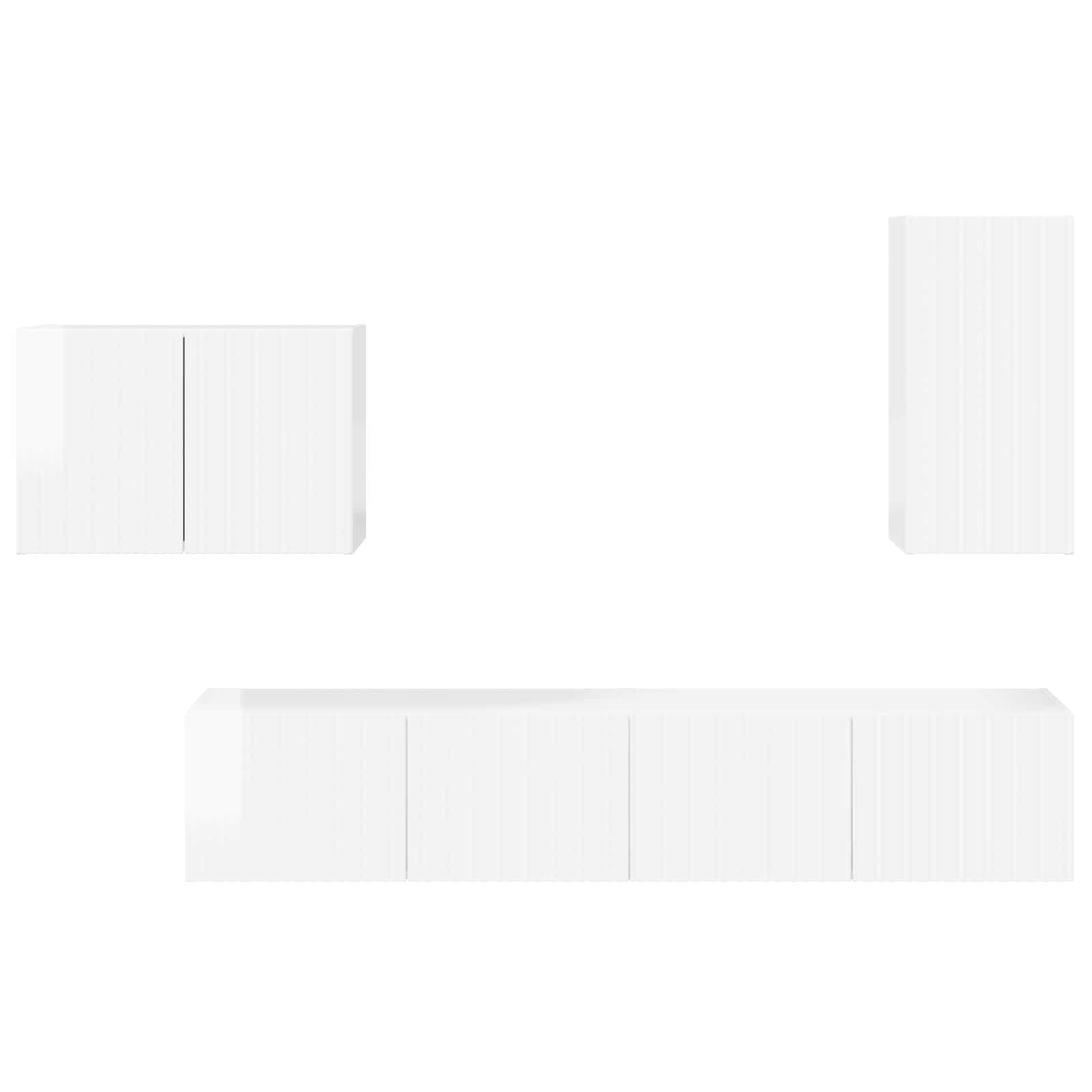 3408938 8 4 pcs Alb lucios 4 pcs Alb lucios - imagine 8