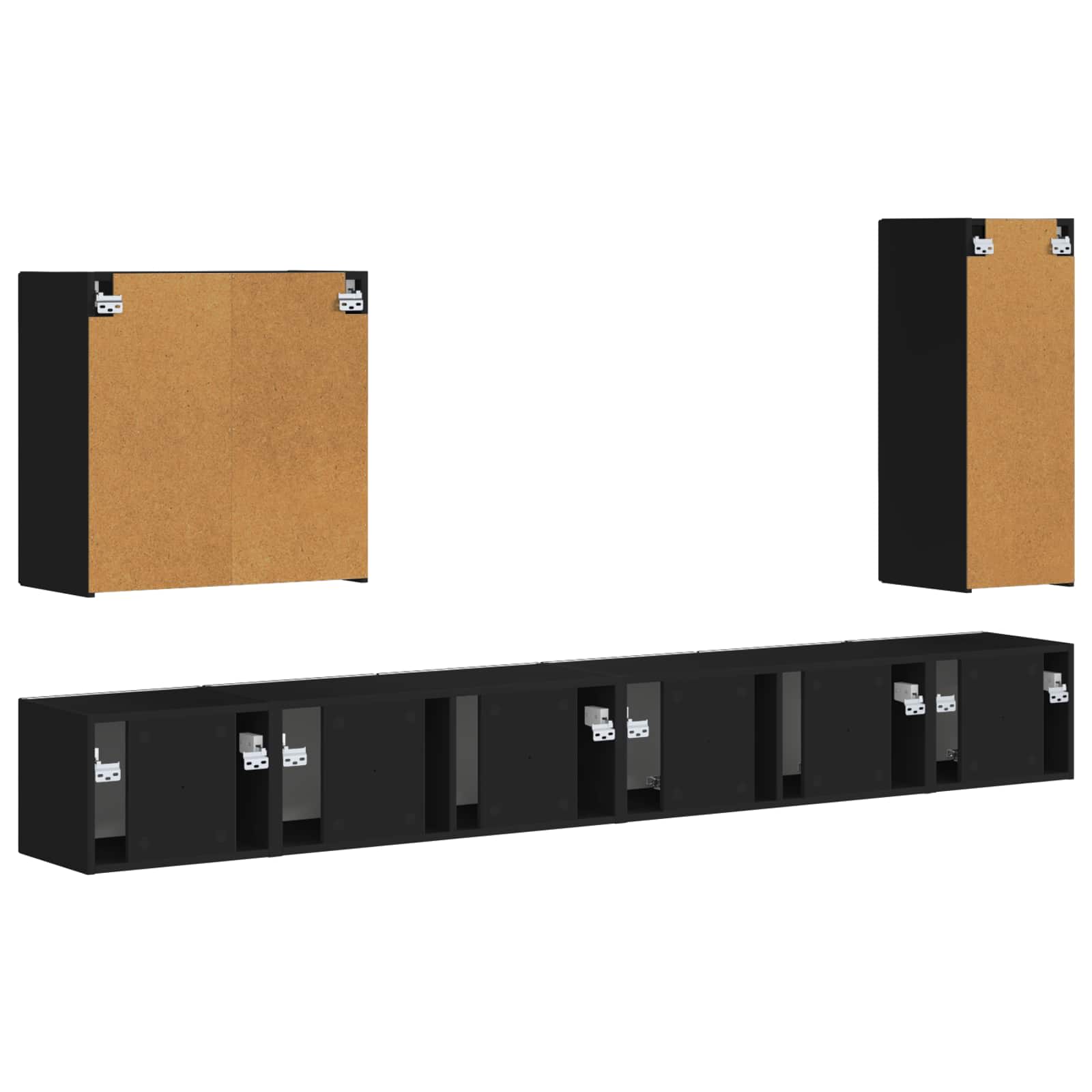 3408944 9 6 pcs Negru 6 pcs Negru - imagine 9