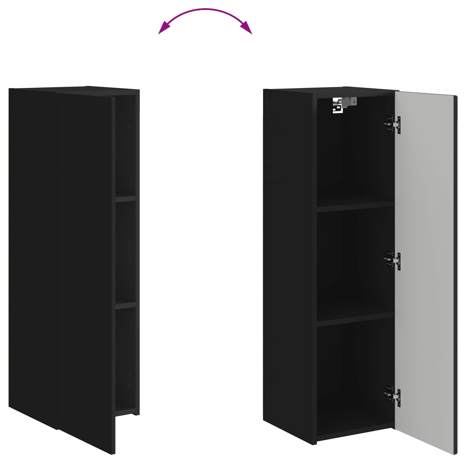 3408953 13 6 pcs Negru 6 pcs Negru - imagine 13