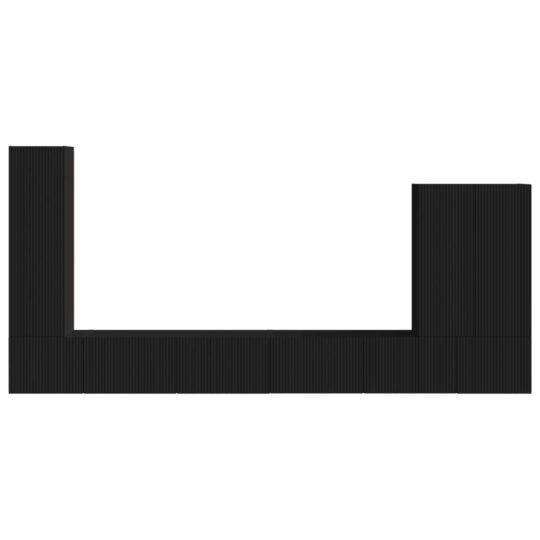 3408953 9 6 pcs Negru 3408953 9