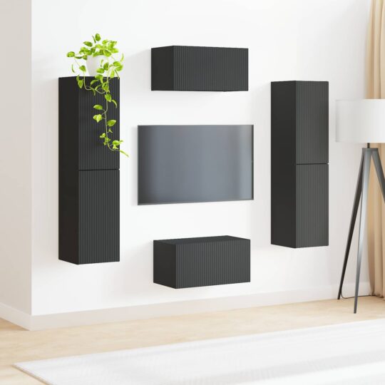 3409124 4 3 pcs Negru 3409124 4