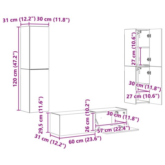 3409126 13 3 pcs Gri din beton 3409126 13
