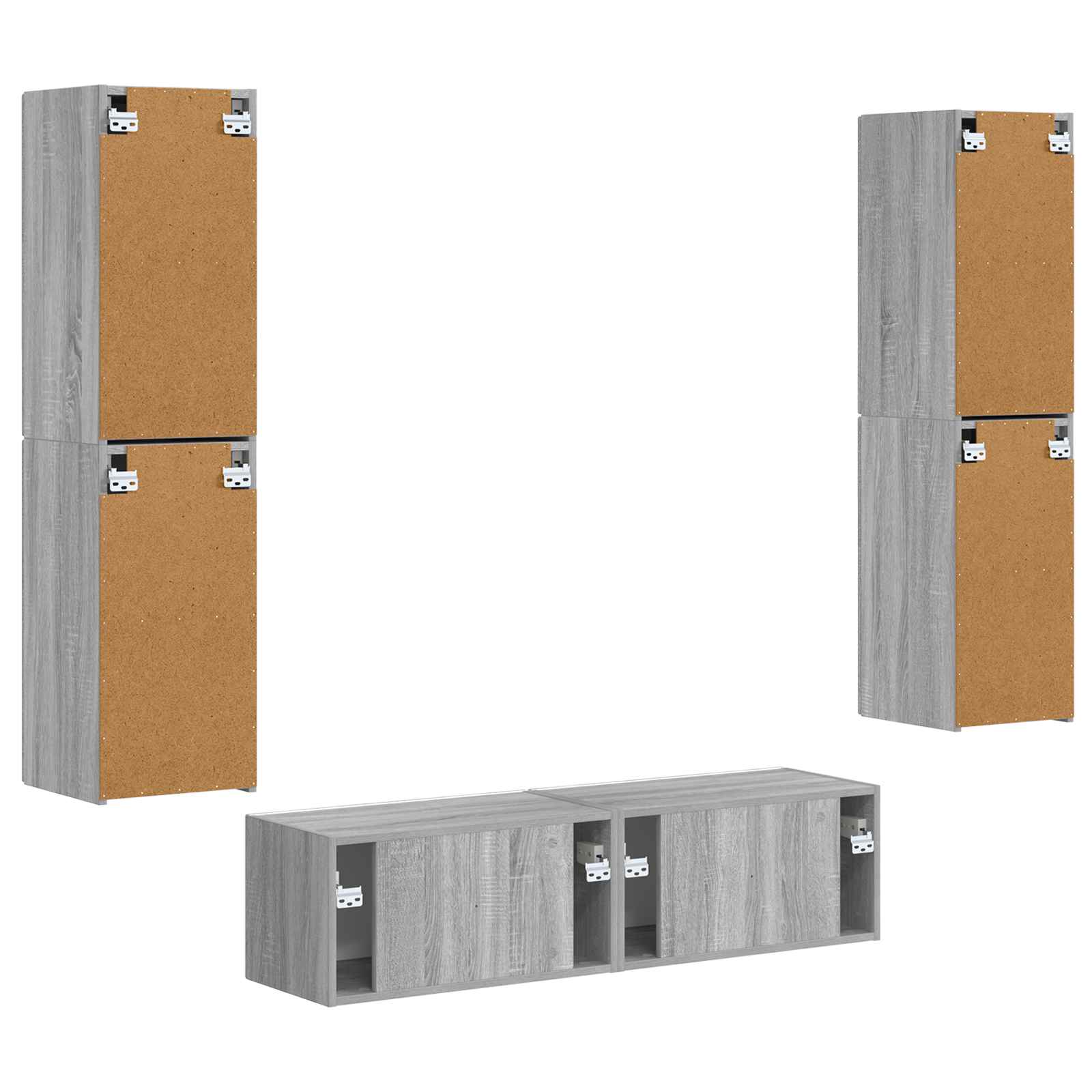 3409129 8 3 pcs Gri Sonoma 3 pcs Gri Sonoma - imagine 8