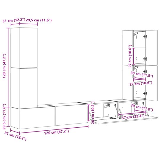 3409135 13 4 pcs Gri din beton 3409135 13