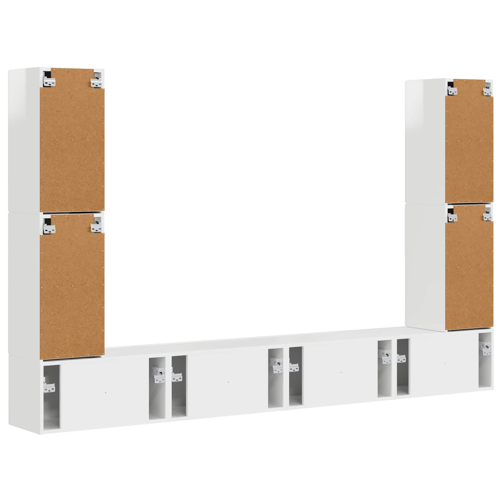 3409136 8 4 pcs Alb lucios 4 pcs Alb lucios - imagine 8