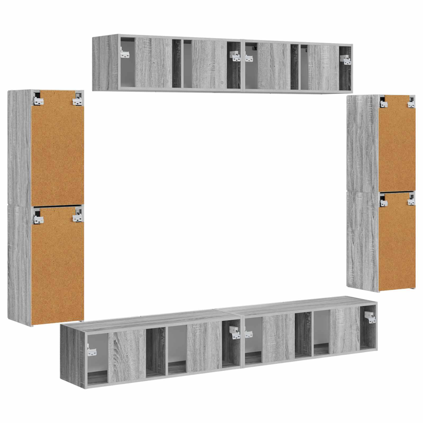 3409147 9 4 pcs Gri Sonoma 4 pcs Gri Sonoma - imagine 9