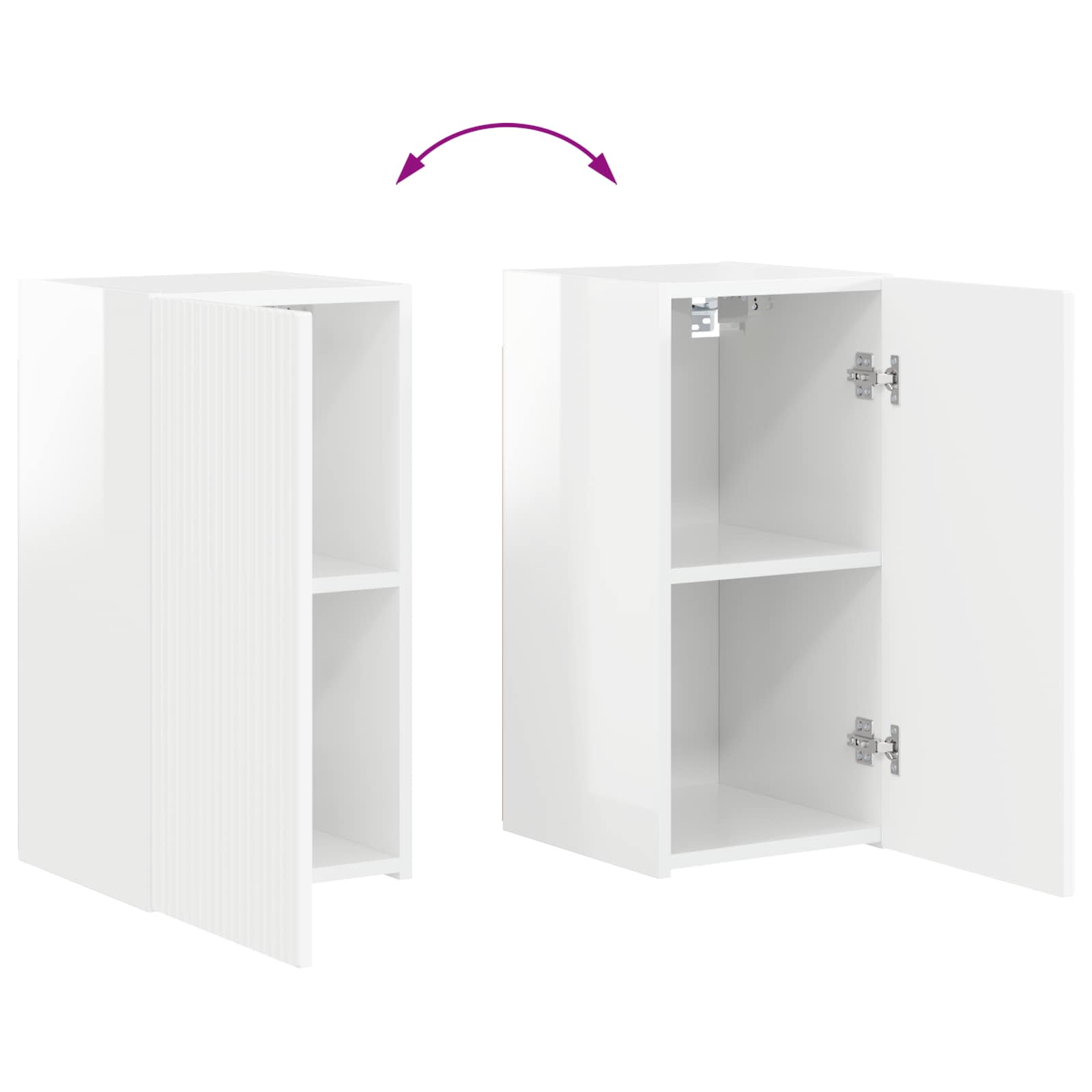 3409154 11 2 pcs Alb lucios 2 pcs Alb lucios - imagine 11