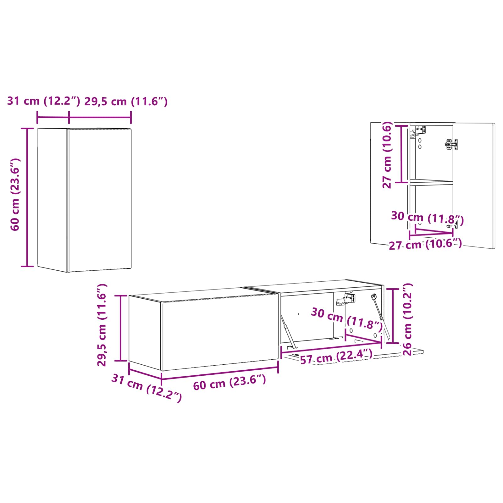 3409157 13 2 pcs Lemn Vechi 2 pcs Lemn Vechi - imagine 13