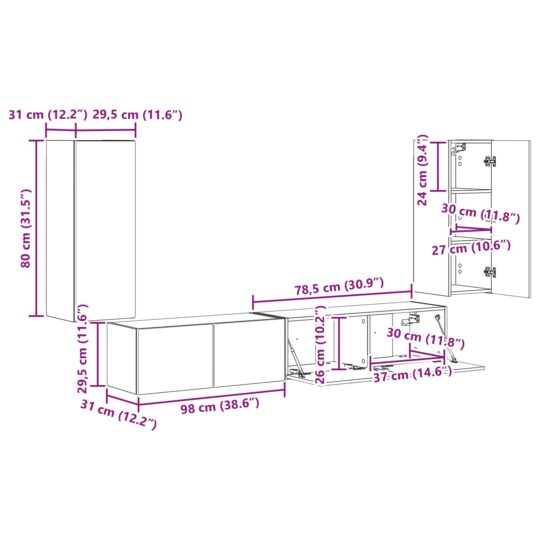 3409162 13 3 pcs Gri din beton 3409162 13