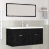 3416131 1 Dulap de Baie Stejar Negru 100 x 38,5 x 46 cm Lemn compozit 3416131 1