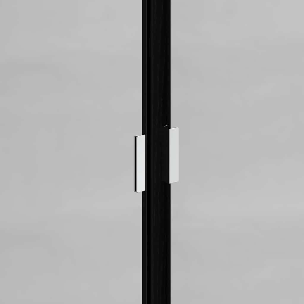 3416132 11 Set dulap baie cu raft cu ușă 2 pcs Stejar Negru Lemn compozit Set dulap baie cu raft cu ușă 2 pcs Stejar Negru Lemn compozit - imagine 11