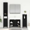 3416170 1 Set de mobilier pentru baie 3 pcs Stejar negru Lemn compozit 3416170 1