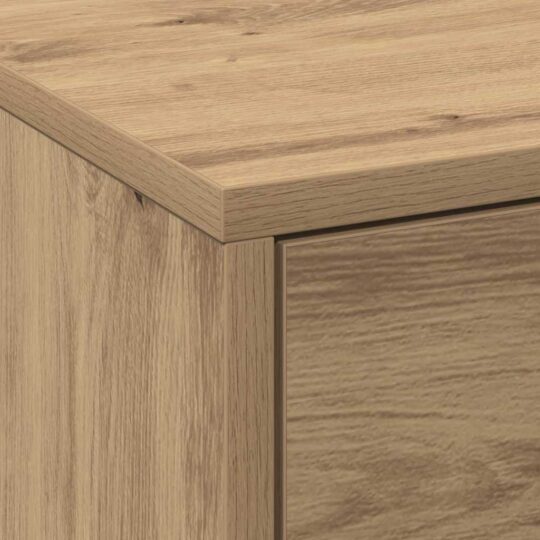 3418720 10 Dulap TV cu LED-uri cu sertar Stejar artizanal 162 x 34 x 40 cm 3418720 10