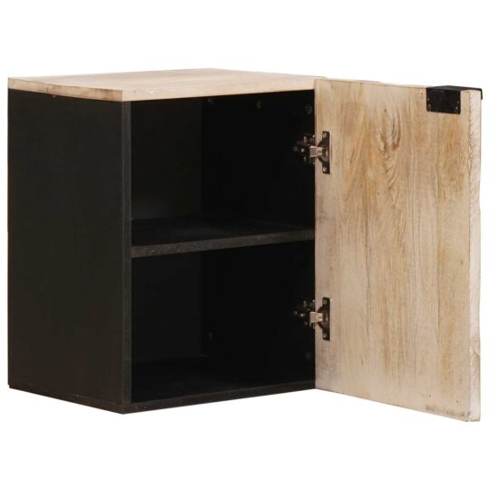 Alternative view of Dulap Suspendat pentru Baie Geometric Alb