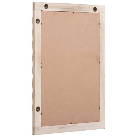 4017895 3 Oglindă pentru baie Simplu Finisaj Alb Spălat 4017895 3