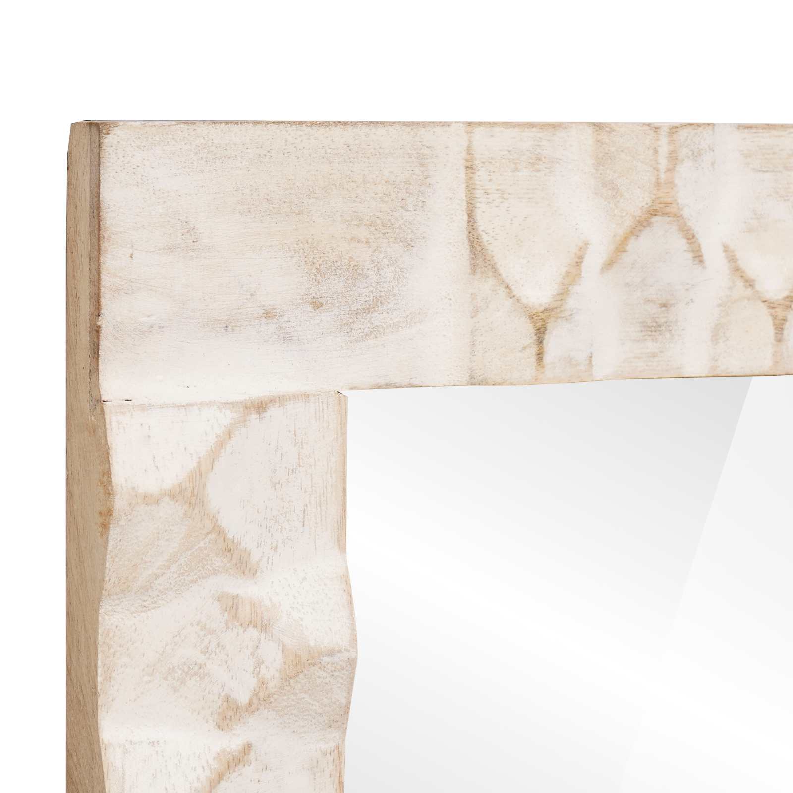 4017895 4 Oglindă pentru baie Simplu Finisaj Alb Spălat Oglindă pentru baie Simplu Finisaj Alb Spălat - imagine 4