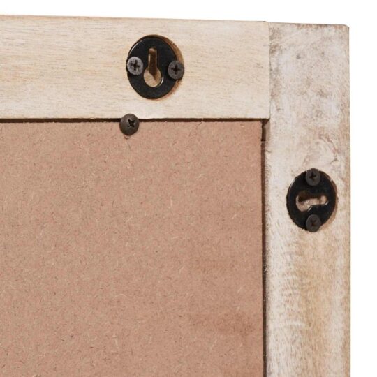 4017895 5 Oglindă pentru baie Simplu Finisaj Alb Spălat 4017895 5