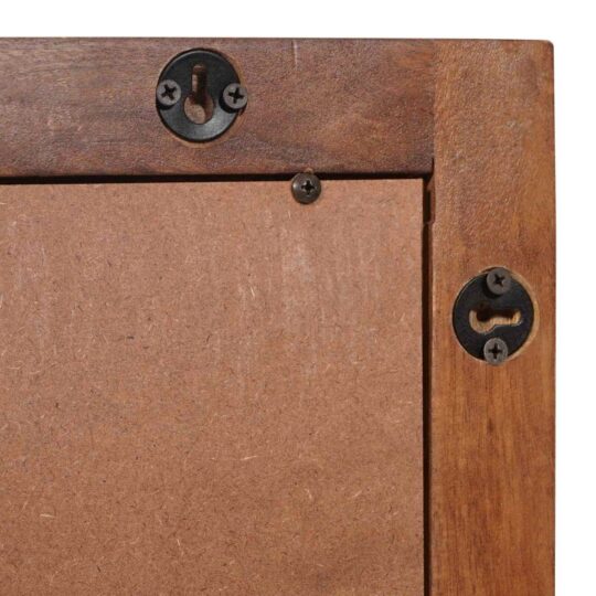 4017931 6 Oglindă pentru baie Simplu Finisaj Acacia Maro 4017931 6