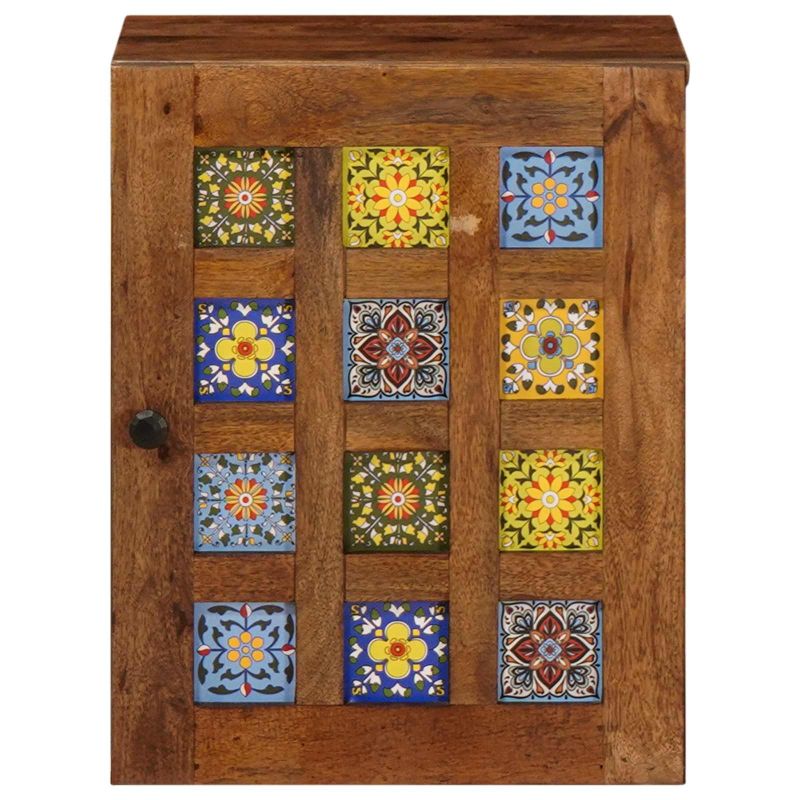 4018244 3 Dulap Suspendat pentru Baie cu ușă castan 38 x 33,5 x 48 cm Dulap Suspendat pentru Baie cu ușă castan 38 x 33,5 x 48 cm - imagine 3