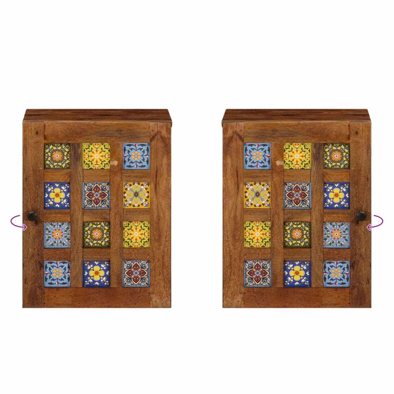 4018244 9 Dulap Suspendat pentru Baie cu ușă castan 38 x 33,5 x 48 cm Dulap Suspendat pentru Baie cu ușă castan 38 x 33,5 x 48 cm - imagine 9