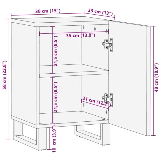 4018317 12 Dulap de Baie Simplu 4018317 12