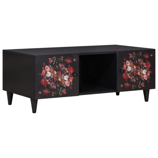 Masă de cafea Multicolour 100 x 54 x 40 cm Lemn de mango solid