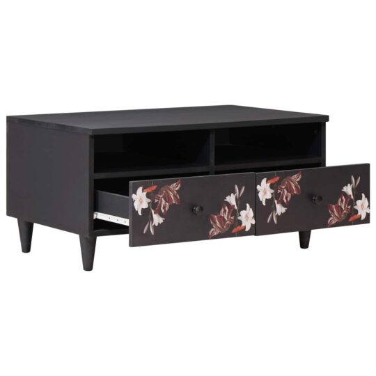 Alternative view of Masă de cafea Multicolour 80 x 54 x 40 cm Lemn de mango solid