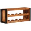 4104761 1 Raft pentru vin Maro 100 x 45 x 33 cm Lemn Solid de Acacia 4104761 1