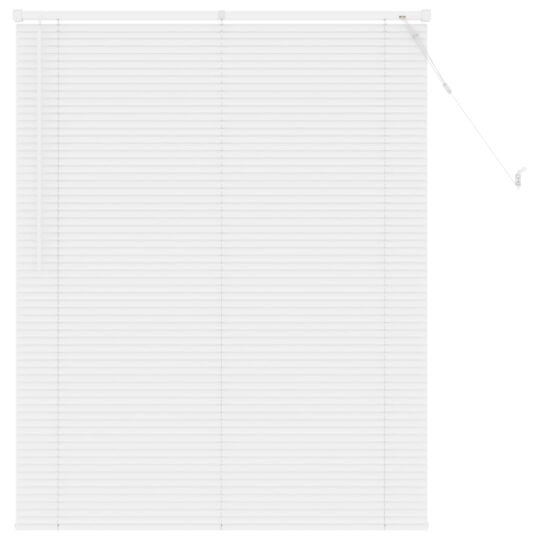 Alternative view of Jaluzea venetiană Manual Ajustabil Alb 150 x 120 cm PVC