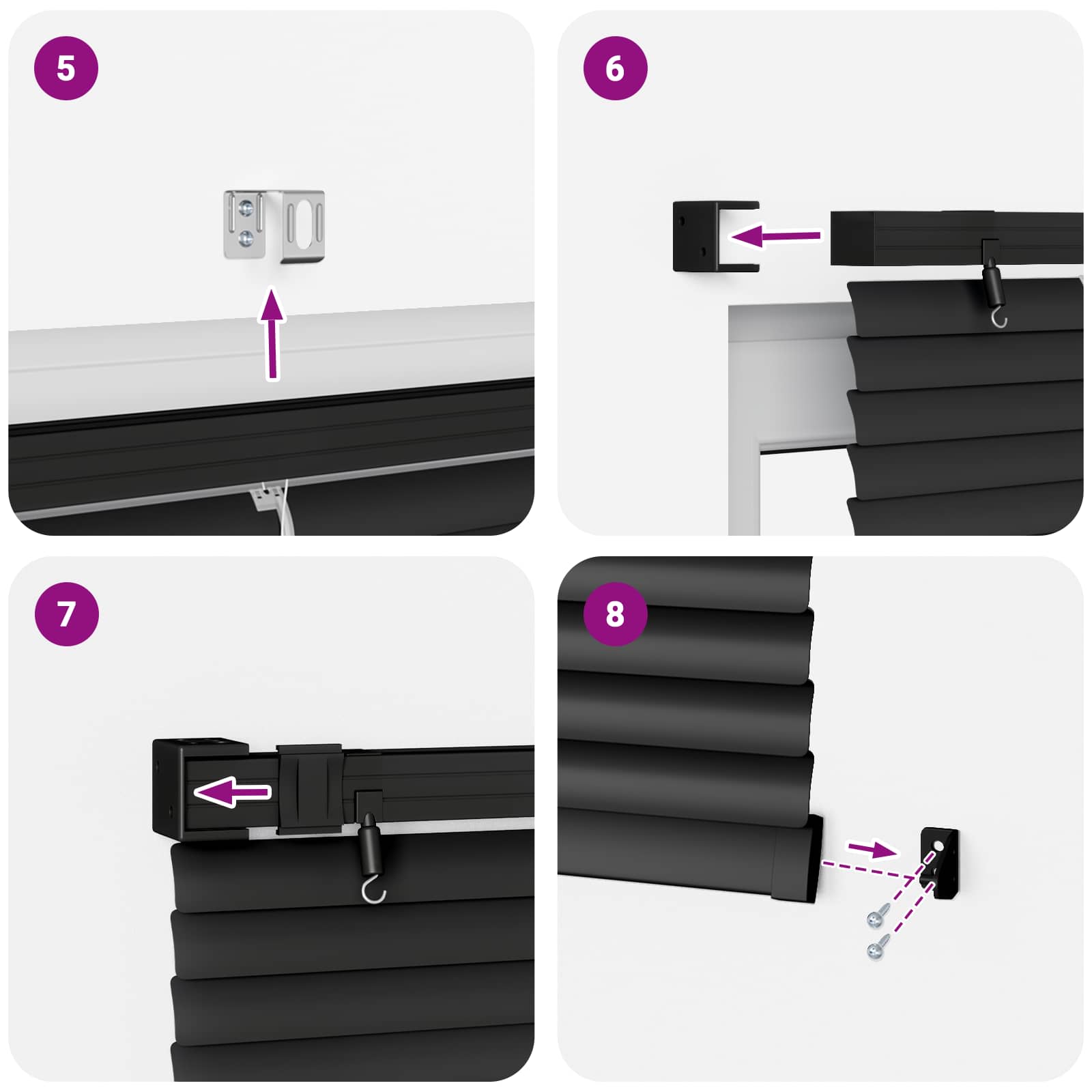 Jaluzea venetiană Manual Ajustabil Negru 213 x 110 cm PVC - imagine 12