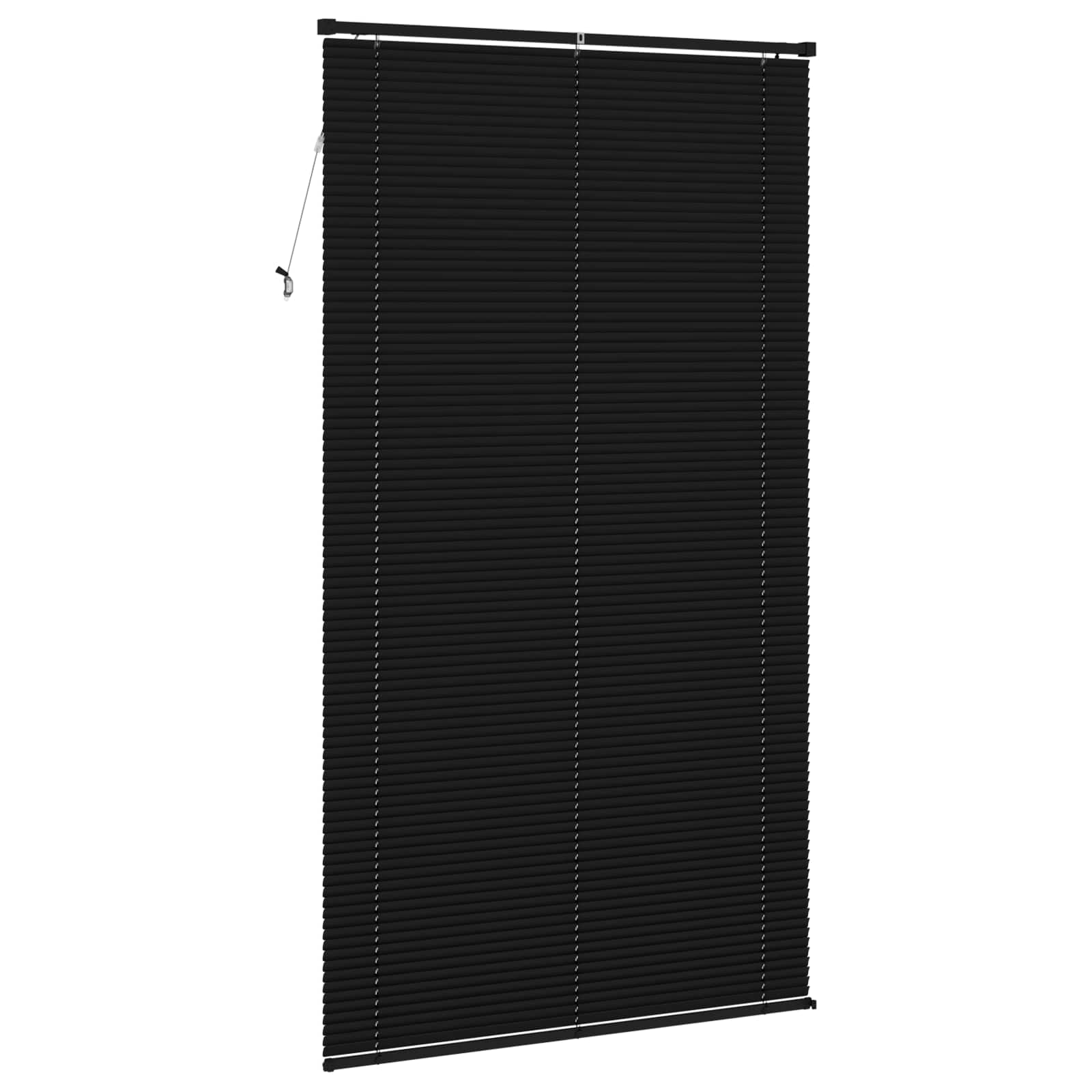 Jaluzea venetiană Manual Ajustabil Negru 213 x 110 cm PVC - imagine 5