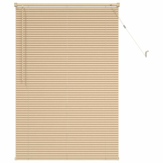 Alternative view of Jaluzea venetiană Manual Maro Deschis cu Model 150 x 80 cm PVC