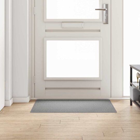 Runner din covor Gri deschis 100 x 100 cm 100% polipropilenă