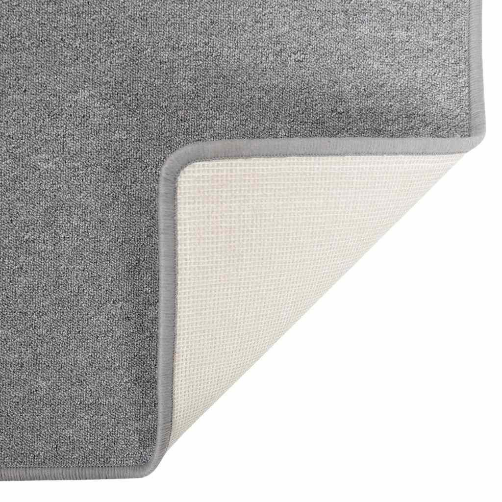 Runner din covor Gri deschis 100 x 250 cm 100% polipropilenă - imagine 5