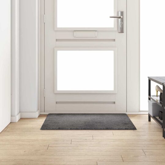 Runner din covor Gri 100 x 100 cm 100% Polipropilenă Tuft