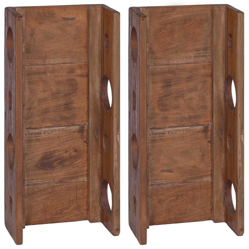 42012357 2 Rastel Maro 24 x 13 x 54 cm Lemn masiv de mahon Rastel Maro 24 x 13 x 54 cm Lemn masiv de mahon - imagine 2