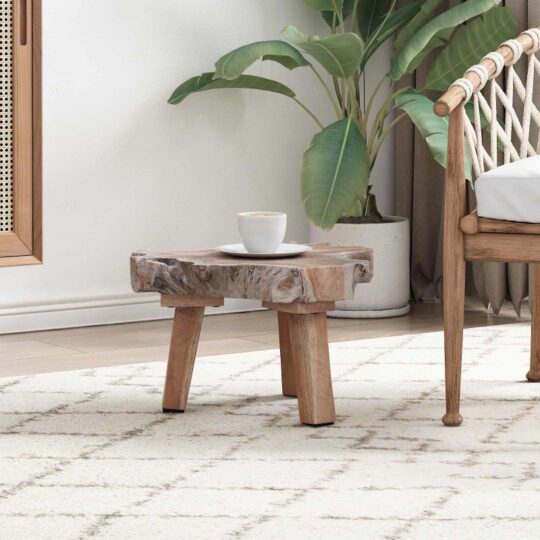 Noptieră Maro 40 x 40 x 25 cm Lemn recuperat masiv