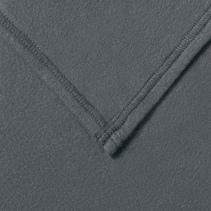 Pături de aruncat 24 pcs Gri închis 200 x 150 cm Molton - imagine 4