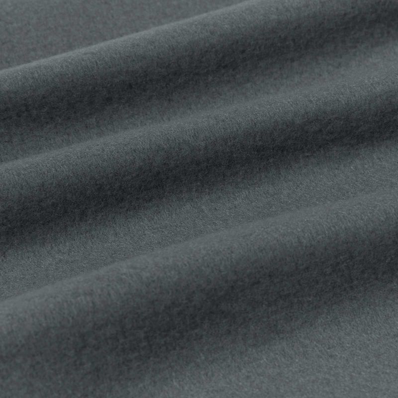 Pături de aruncat 24 pcs Gri închis 200 x 150 cm Molton - imagine 5